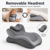 Multifunctional Memory Foam Reading Pillow with Ergonomic Neck Support