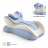 Multifunctional Memory Foam Reading Pillow with Ergonomic Neck Support