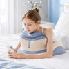 Multifunctional Memory Foam Reading Pillow with Ergonomic Neck Support