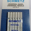 A package of Schmidt universal needle sewing machine needles labeled 130/705 H 65/9.