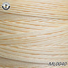Spool of light beige waxed thread embroidery cord with a logo visible on the packaging.
