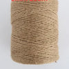 A spool of natural hemp jute rope, 3mm thick and 200 meters long.