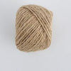 A ball of natural hemp jute rope, 2mm thick and 25 meters long.