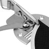 Silver adjustable curve edge bias binder clamp used for sewing machines