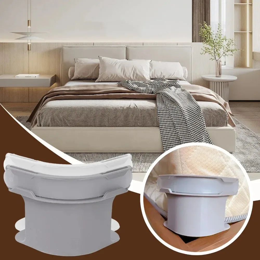 White invisible corner tightener clips used to secure mattresses and sofas