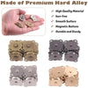 A hand holds a set of magnetic snap fasteners made of premium hard alloy with smooth surfaces and magnetic buttons.