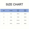 Size chart showing waist measurements in both centimeters and inches for various sizes S, M, L, and XL