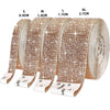 Rolls of self-adhesive crystal rhinestone ribbon in sizes S to XL for DIY crafts