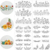 Black and white line art patterns for water soluble embroidery stabilizers