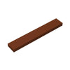 A brown, rectangular piece of high-tech puzzle building block.