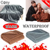 Cozy Waterproof Shaggy Blanket for Couples