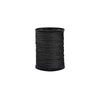 A spool of black heavy duty nylon upholstery thread.