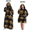 Ultra-Soft Plush Fleece Blanket Hoodie for Adults and Men