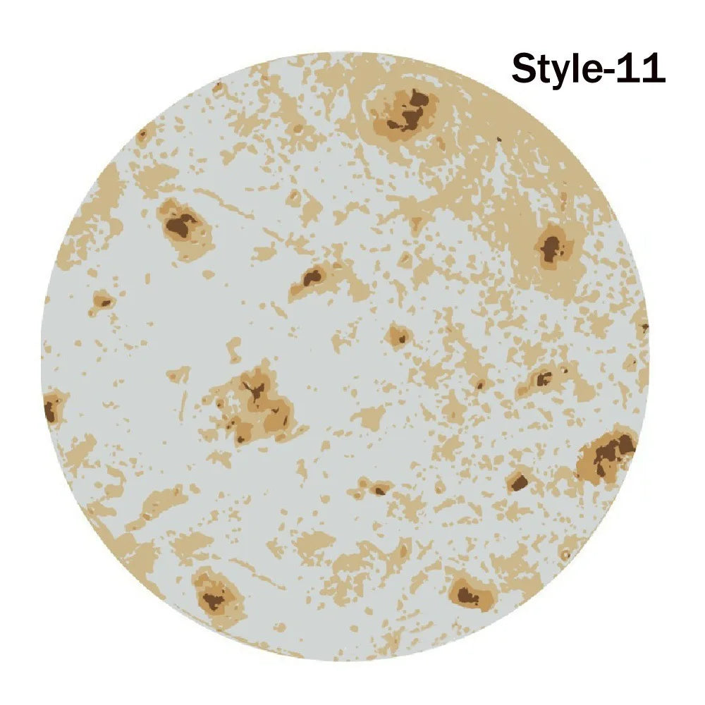 A circular pattern of light beige and brown speckles on a light gray background labeled Style-11.