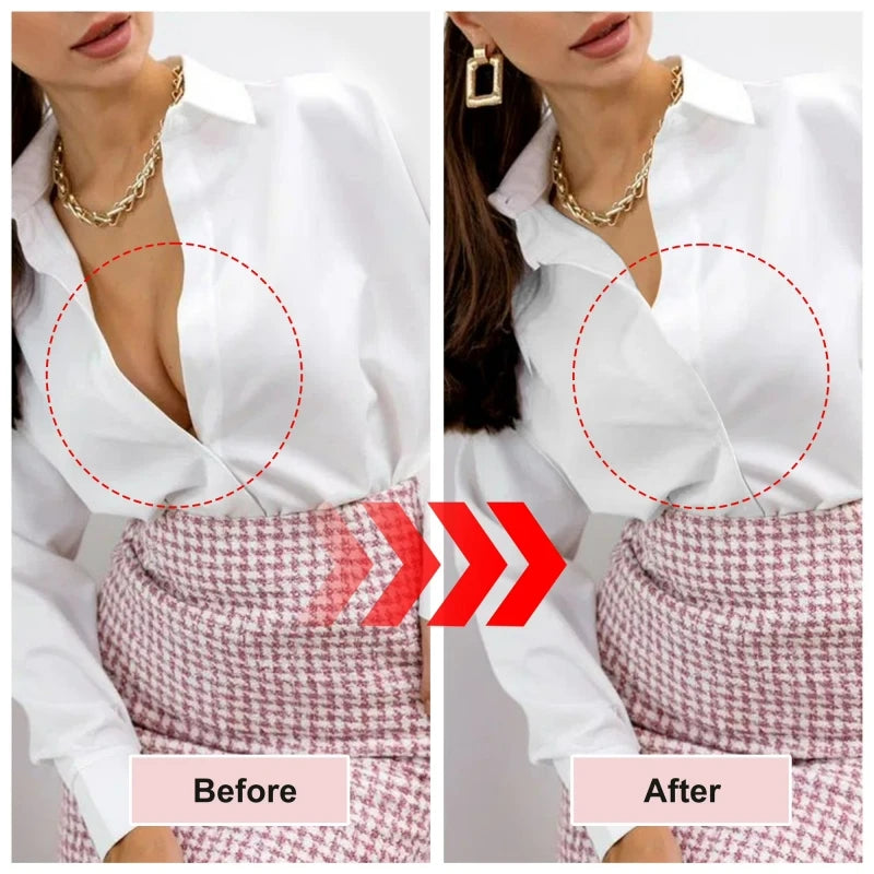 Before and after comparison of clothing stitching using a handheld micro stitching gun