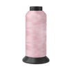 Roll of heavy duty 3-ply nylon sewing thread in pink color