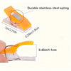 Colorful U-Shaped Sewing Clips for Fabric Edging and Crafts
