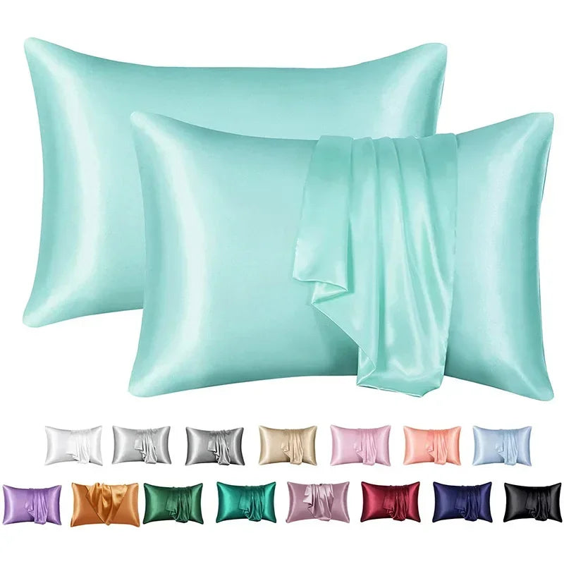 Silky Satin Pillowcase Set – Luxury Soft King-Size Pillowcases