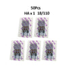 A set of 50 packs of HA x 18/110 sewing machine needles.