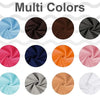 A collection of multi-colored fabric swatches showing various folds and textures.