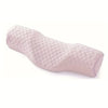 A light purple quilted memory foam cervical pillow designed for neck support.