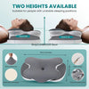 Two heights of ergonomic memory foam neck pillows suitable for people with unstable sleeping positions