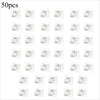 50 pieces of self-adhesive curtain rod clips for windows and walls