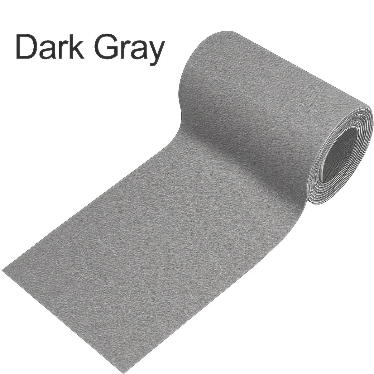 Roll of dark gray heavy duty self-adhesive leather repair tape.