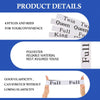 Product details showing four styles and sizes of elastic bed sheet organizer straps with labels like Twin, Queen, and Full