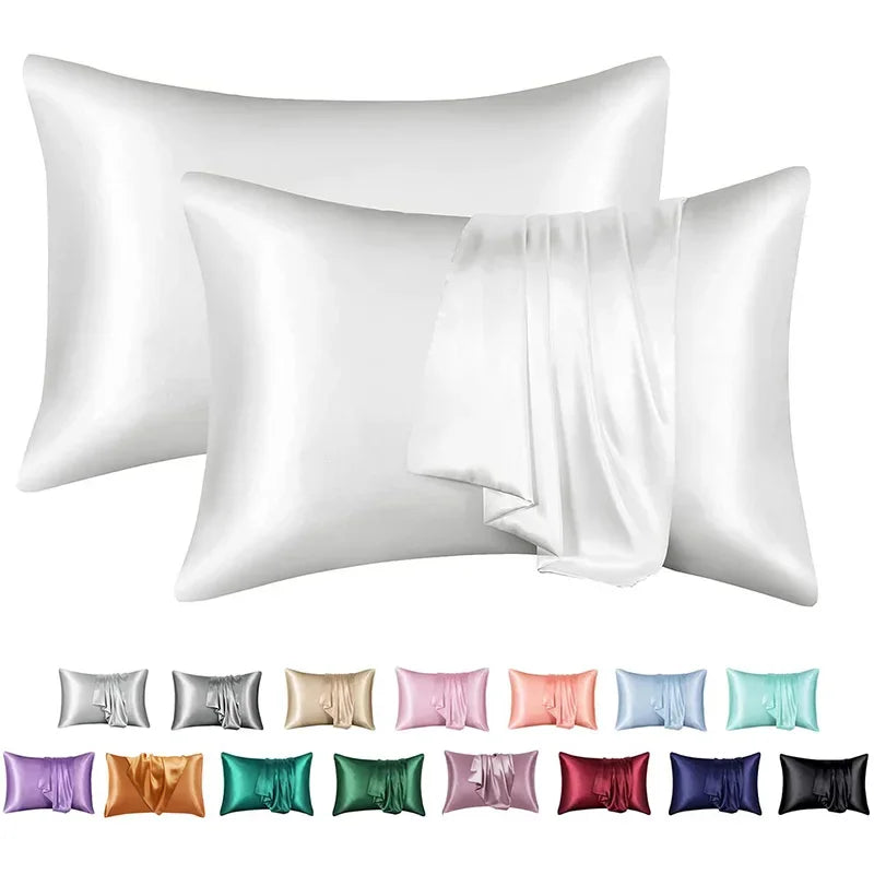 Silky Satin Pillowcase Set – Luxury Soft King-Size Pillowcases