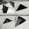Step-by-step instructions showing how to install non-slip carpet grippers on a floor.