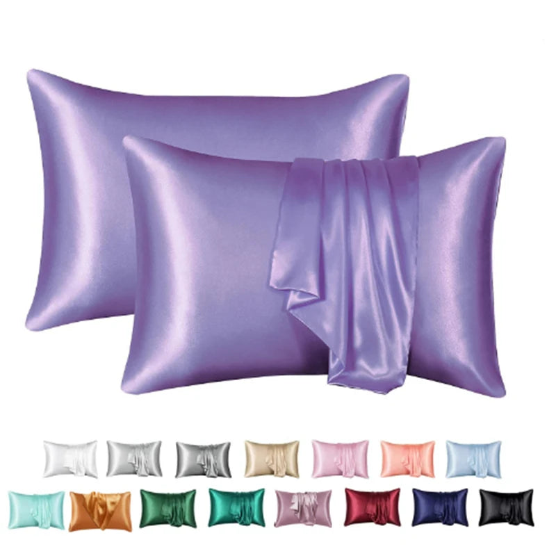 Silky Satin Pillowcase Set – Luxury Soft King-Size Pillowcases