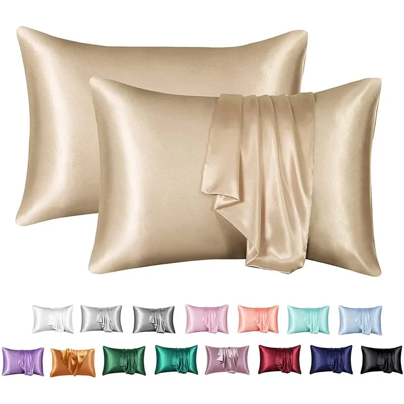 Silky Satin Pillowcase Set – Luxury Soft King-Size Pillowcases