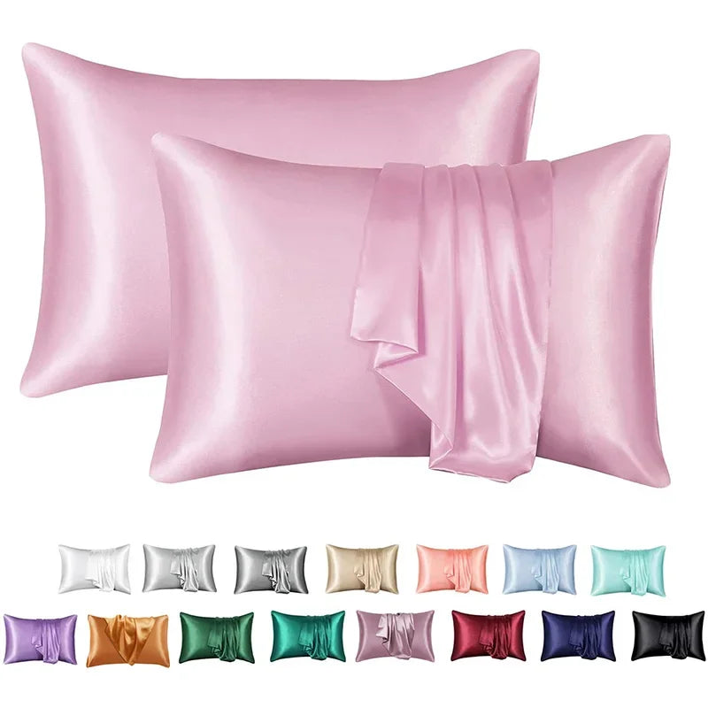 Silky Satin Pillowcase Set – Luxury Soft King-Size Pillowcases