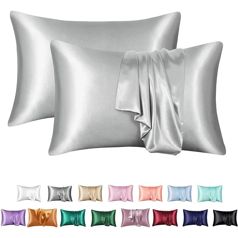 Silky Satin Pillowcase Set – Luxury Soft King-Size Pillowcases