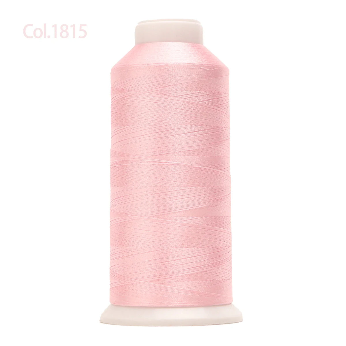 A spool of pink embroidery thread labeled Col.1815