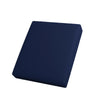 A dark navy blue removable elastic sofa seat cushion cover.