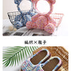Various hand-dyed fabric strip yarns for crochet and knitting shown in different colors and textures.