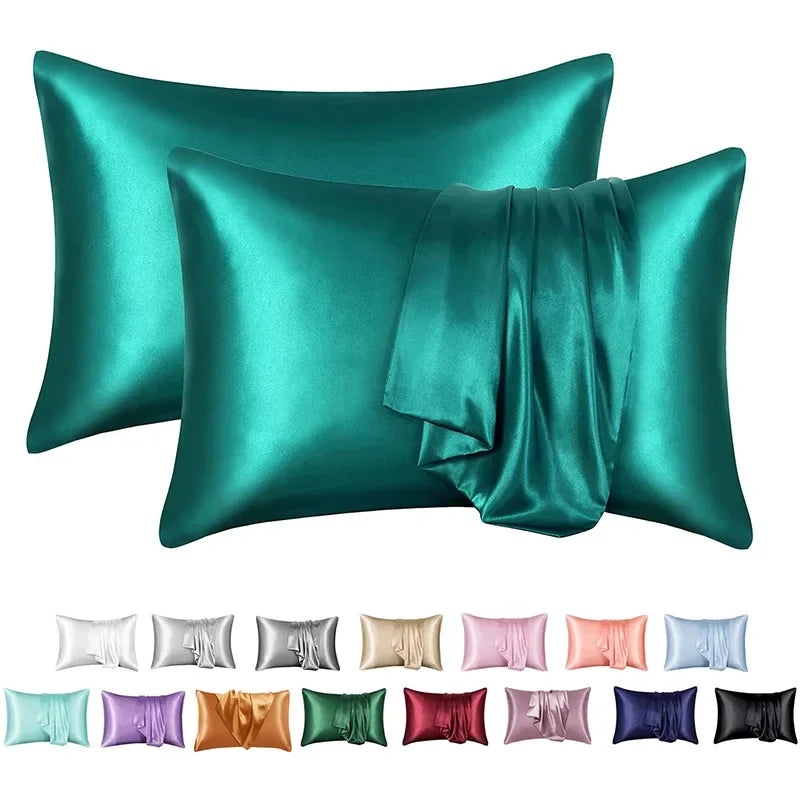 Silky Satin Pillowcase Set – Luxury Soft King-Size Pillowcases