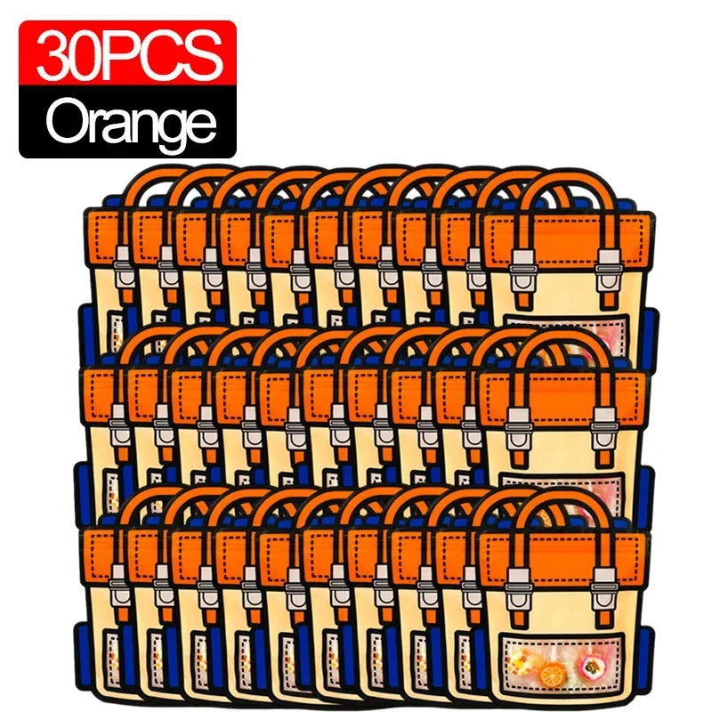 30 pieces of orange cute cartoon birthday and party goodie bags