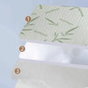 Four-layer bamboo pillow protectors showing the individual layers and their functions.