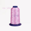 A spool of pink embroidery thread labeled Col. 1453