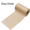 Roll of grey khaki heavy duty self-adhesive leather repair tape.