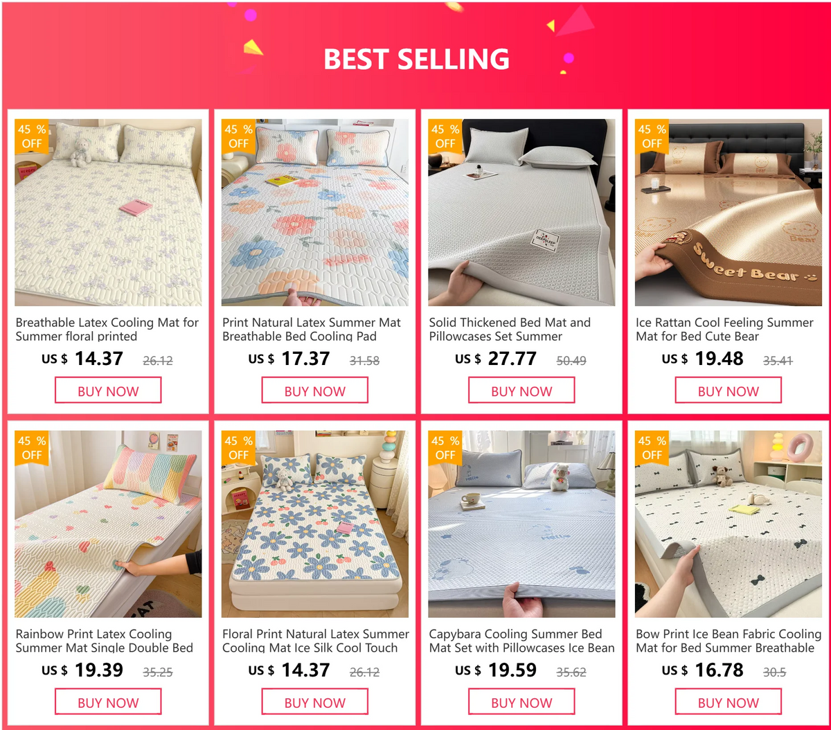 Ice Silk Cooling Quilt for Summer Comfort featuring a beige design.