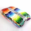 A bundle of vibrant 250-color polyester cross-stitch thread in various shades of rainbow colors.