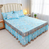 Luxury Floral Bed Skirt for Mattress Protection