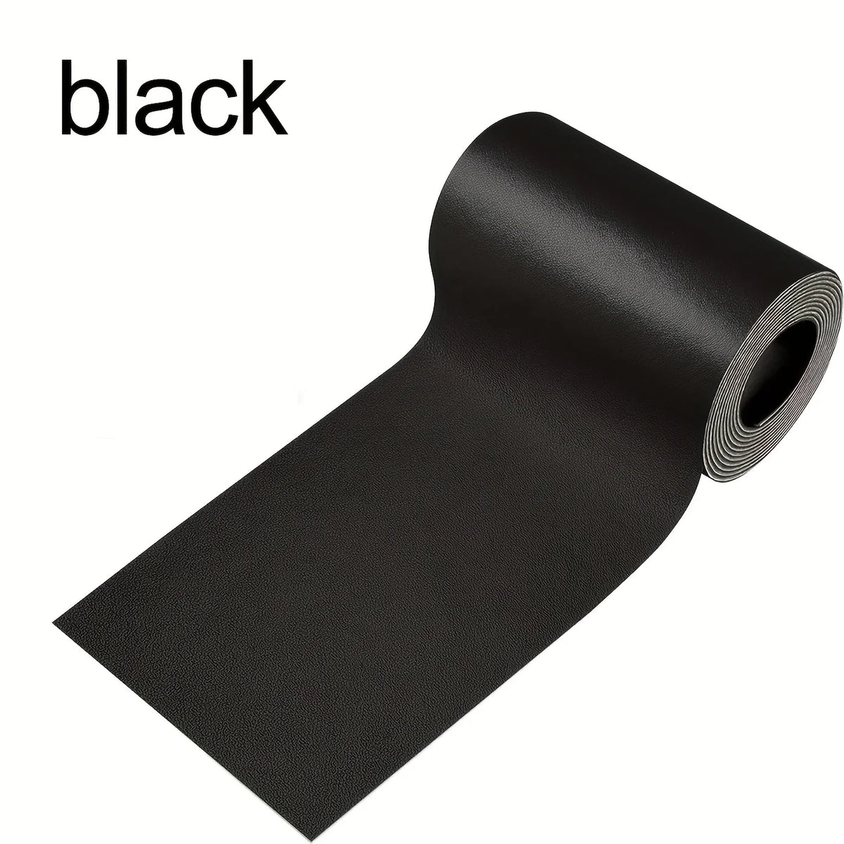 Roll of black heavy duty self-adhesive leather repair tape.