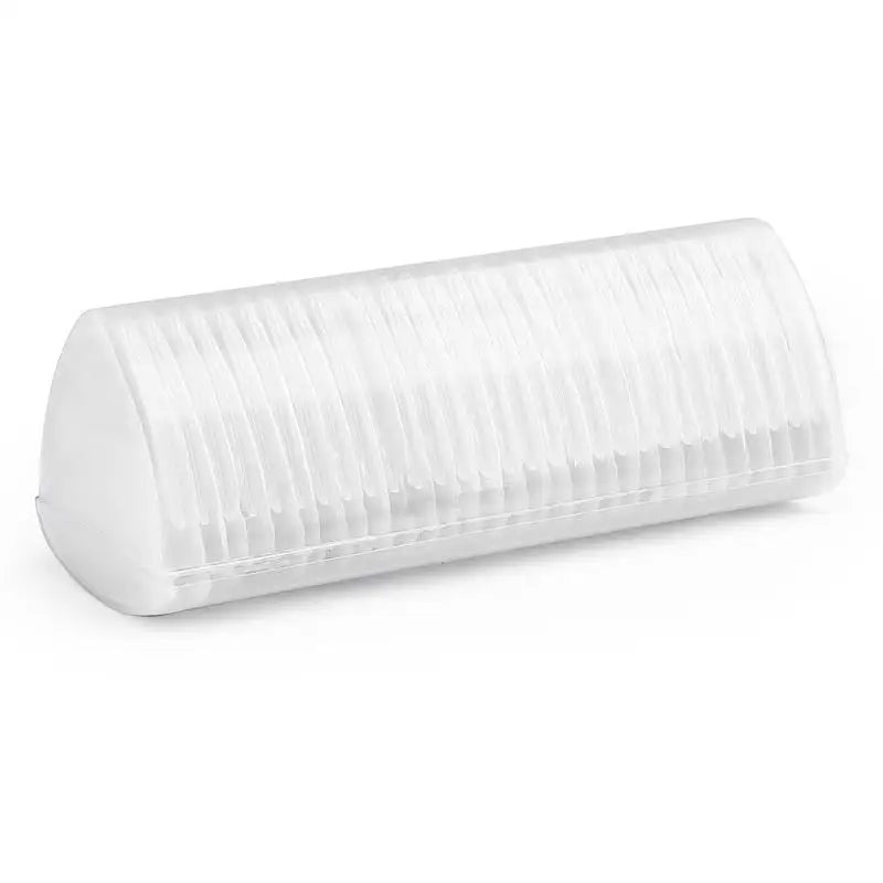 White cylindrical fabric chalk markers for sewing