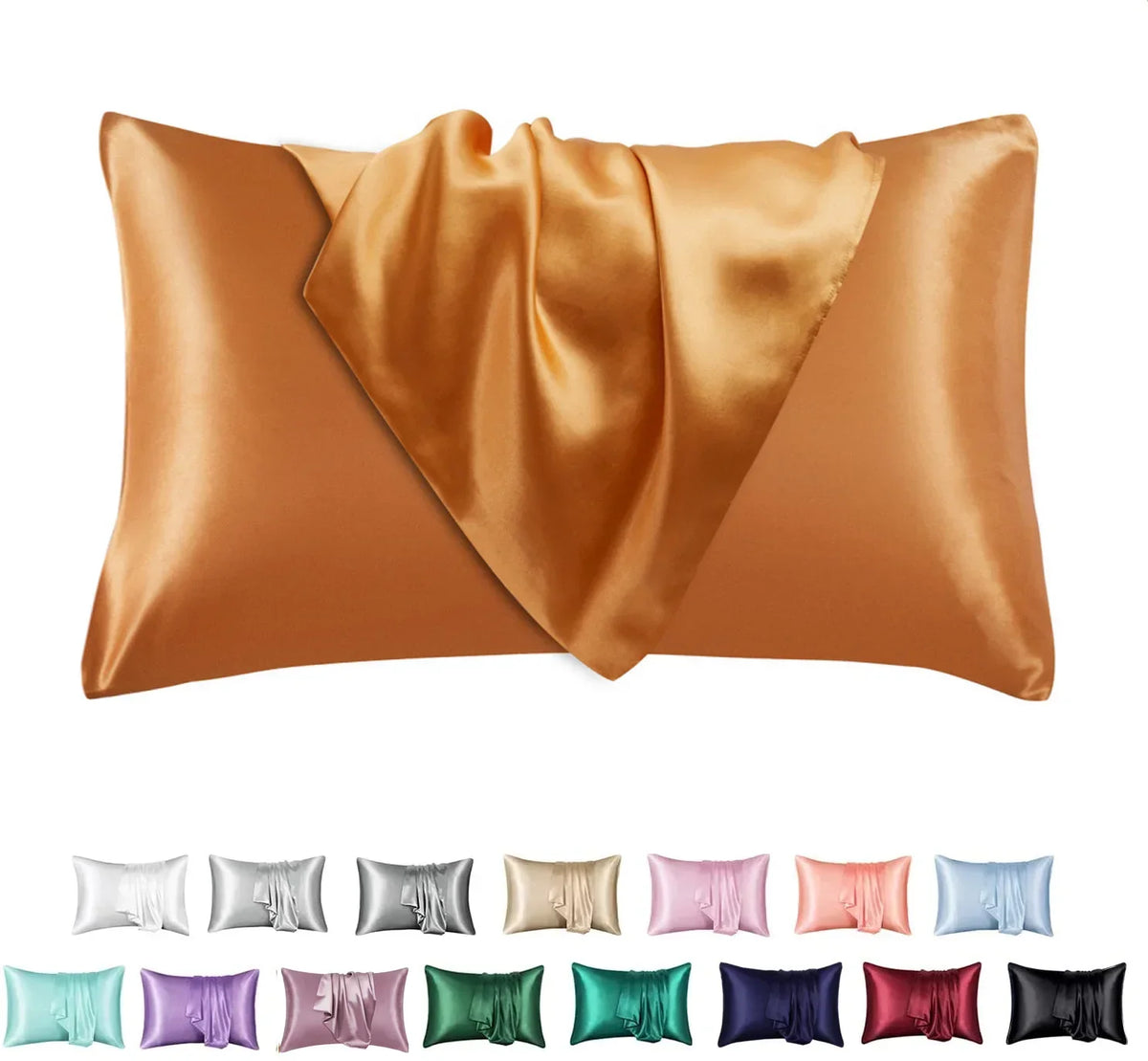 Silky Satin Pillowcase Set – Luxury Soft King-Size Pillowcases