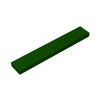 A rectangular green puzzle building block.